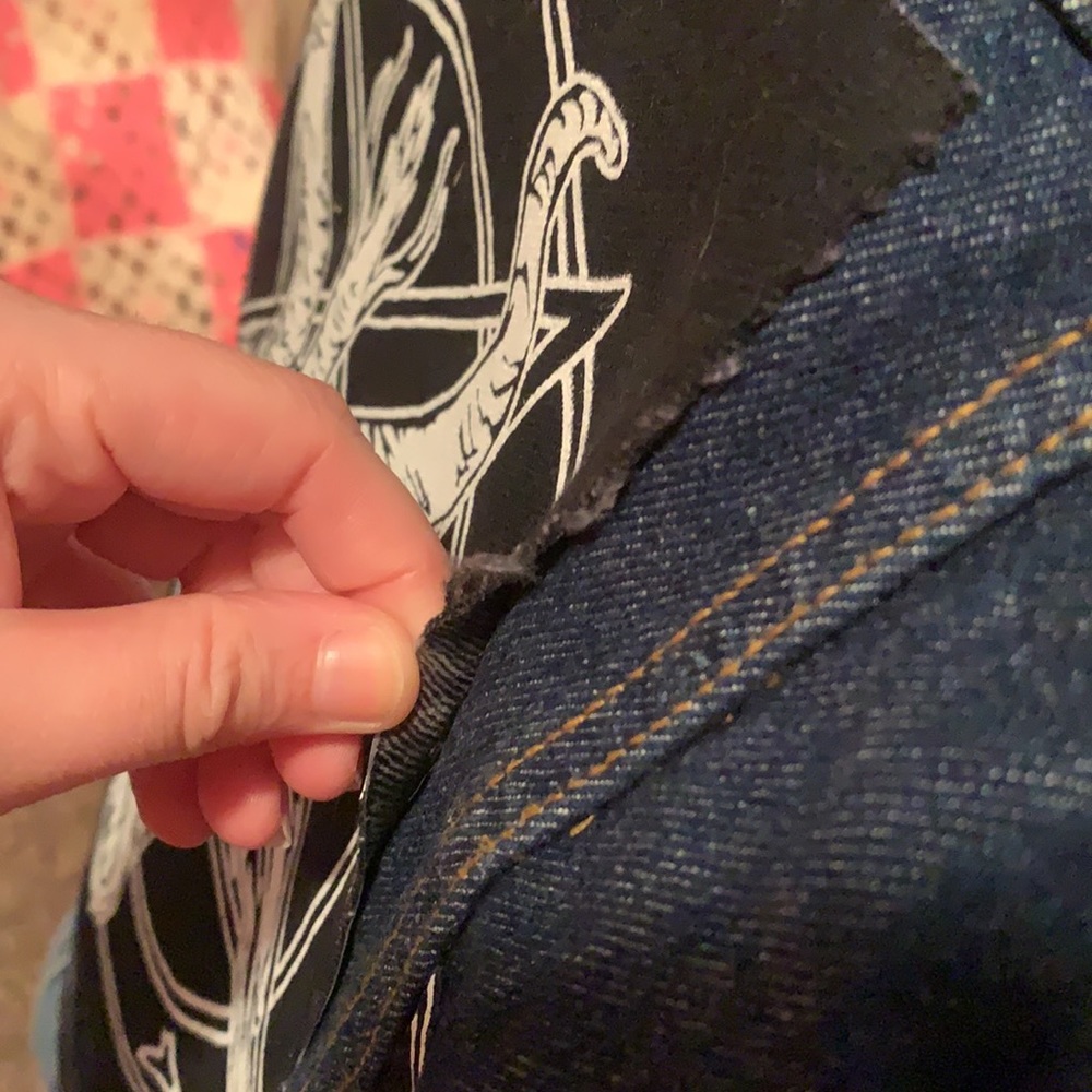 Satanic Jean jacket - Picture 5 of 7